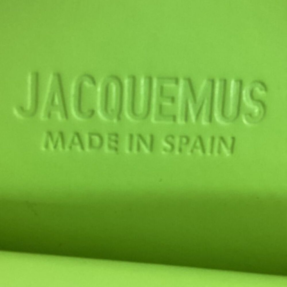 Jacquemus Le Pitchou Coin Purse in Green Leather - Picture 10 of 10